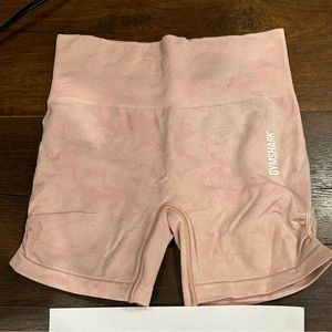 Gymshark camo pink shorts medium